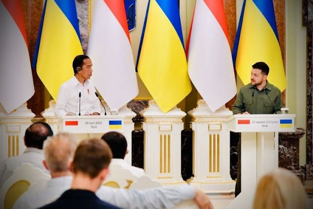 Apa Hasil Pertemuan Jokowi dengan Presiden Ukraina Volodymyr Zelenskyy ?