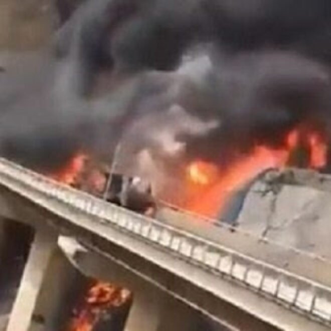 Bus Pembawa Jemaah Umrah Terbalik dan Terbakar, 20 Orang Meninggal Dunia